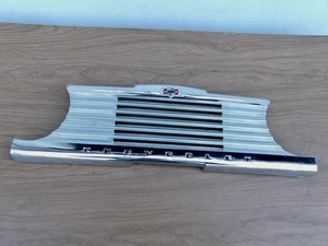 ORIGINAL 1947-48 CHEVY CHROME CENTER DASH SPEAKER GRILLE TRIM # 3684124 - Picture 1 of 14