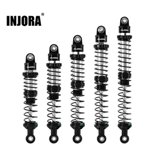 INJORA 80–120mm Dual-rate Spring Oil Shocks for 1/10 RC Crawler - Picture 1 of 37
