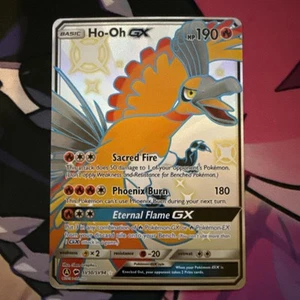 Pokemon Ho-Oh GX Shiny Holo Raro Near Mint Destino Nascosto Shiny Vault SV50/SV94 - Foto 1 di 2