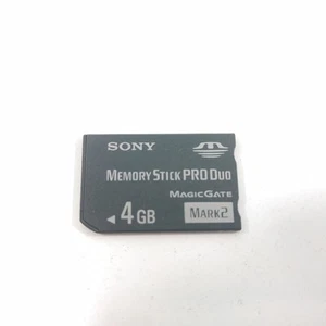 Tarjeta de Memoria Memory Stick Pro Duo 4GB Sony (PO210240) - Imagen 1 de 3