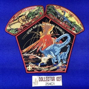 Boy Scout 2013 National Jamboree Utah National Parks Council Patch Set CSP 254C1 - Picture 1 of 5