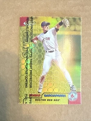 Nomar Garciaparra 1999 Topps Finest Gold Refractor NOT NUMBERED #103 Red Sox - Image 1 of 2