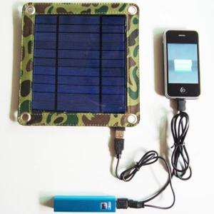 Universelles 3 Watt Solarladegerät und 2600 mAh Akku - Bild 1 von 6