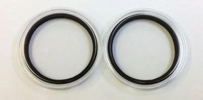 Juego (2) 47 mm Air Tite con anillos de espuma Casino Poker Fichas Porta 2 Air Tites * Foto 1 de 2