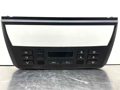 BMW X3 2005 calefacción aire acondicionado control de temperatura panel moldura 04-10 OEM 64113417544 Foto 1 de 4