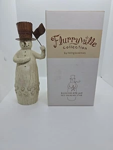 Flurryville Collection POLAR PAUL THE PATRIOT 8.75" Figurine Snowman Flag Stars. - Picture 1 of 6