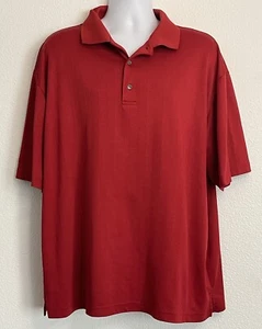 PING Collection Red Golf Polo Shirt Performance Dynamics Sleeve Logo Size XXL - Picture 1 of 8