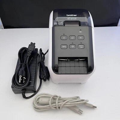 Brother QL-810W Ultra Fast Thermal Printer WiFi USB Rechargeable Battery tested - Image 1 of 4