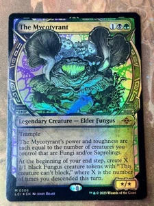 1x FOIL SHOWCASE THE MYCOTYRANT - Ixalan - MTG - Magic the Gathering - Picture 1 of 1