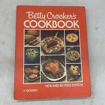 Betty Crocker's Cookbook New and Revised Edition 1980 3rd printing squares food  - Image 1 of 4