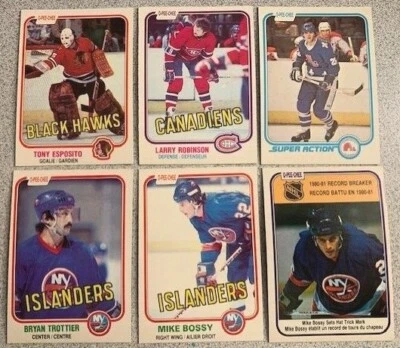 1981-82 O-PEE-CHEE HOCKEY Singles, RCs - Complete Your Set - You Pick - FREE S/H - Image 1 of 4
