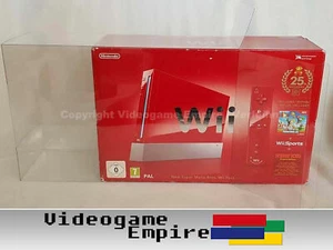 1x Schutzhülle für Nintendo Wii Konsolen (Mario 25th / Mario & Sonic) OVP - Afbeelding 1 van 4