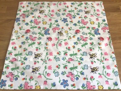 16” Cushion Cover Made W/ Cath Kidston Ditsy Bugs Floral Lightweight Fabric New - Image 1 of 4