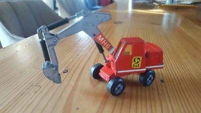 Vehicule travaux chantier MATCHBOX Kingsize Lesney 1970 Hydraulic excavator - Photo 1/4
