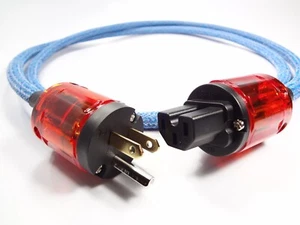 Cable de alimentación Clairmont Belden calibre 14 red CA audiófilo IEC 6 pies - Imagen 1 de 10