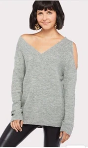 Suéter Top Trendsend Evereve Peyton Jenson Lo Hombro Frío Talla M Nuevo con Etiquetas $78 - Imagen 1 de 8