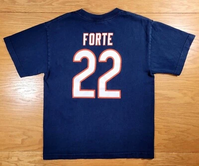 Camiseta MATT FORTE Chicago Bears Reebok 100 % algodón nombre y número L juvenil grande Foto 1 de 2
