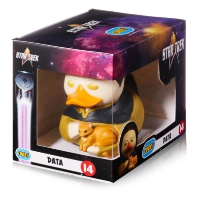 TUBBZ Boxed Star Trek DATA Collectible Duck Vinyl Figure - Official Merchandise