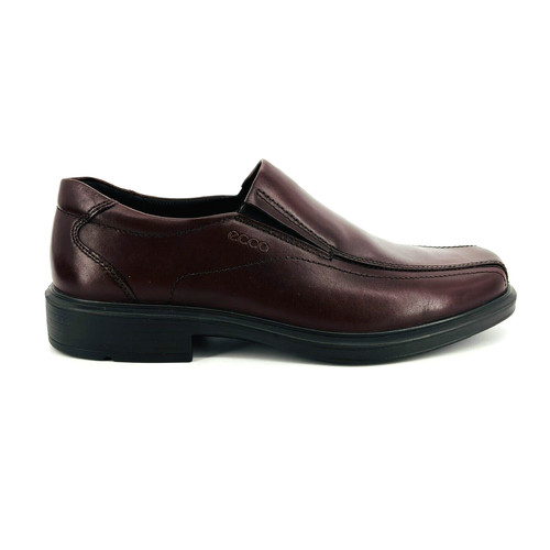 Mocassini eleganti uomo 10 10 5 44 Ecco Helsinki pelle marrone bordeaux 050134 18112