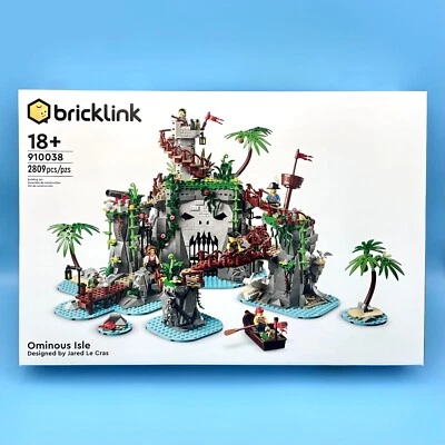 LEGO Bricklink Designer Program Ominous Isle 910038 Pirate Island 5 Minifigures - Image 1 of 4