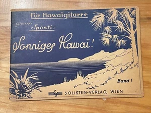 RARE LIVRE DE CHANSONS HAWAÏENNES OAHU 1949 HONOLULU MUSIQUE HAWAÏENNE GIUSEPPI SPONTANI - Photo 1 sur 14