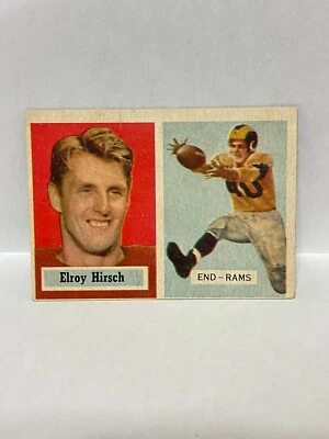 1957 Topps #46 Elroy Hirsch - Image 1 of 2