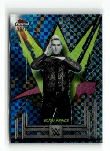 Elton Prince 2025 Topps Finest WWE Blue Checkerboard 36/75 Uncommon [yyh13 - Picture 1 of 2