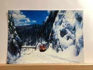 Algoma Northbound Snowtrain at Mile 116: Ontario, Canada - Vintage Postcard - Picture 1 of 3