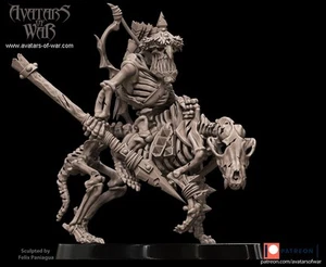 Undead - Goblin on Wolf Skeleton - Picture 1 of 1