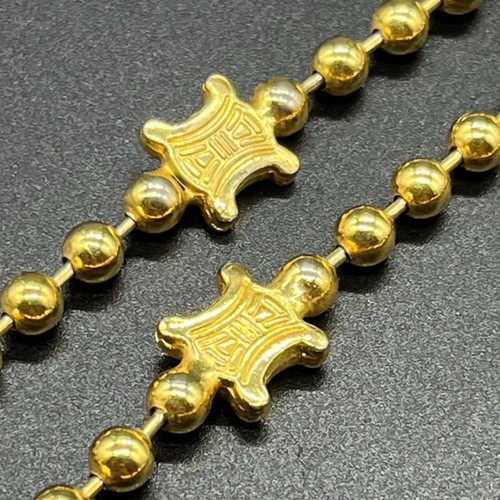 Collana CELINE catena a sfera trionfo lunga 8 strutture