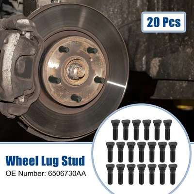 20 Pcs M12x1.5 Car Wheel Lug Bolt Nut for Dodge Neon 2002-2005 No.6506730AA Foto 1 de 4