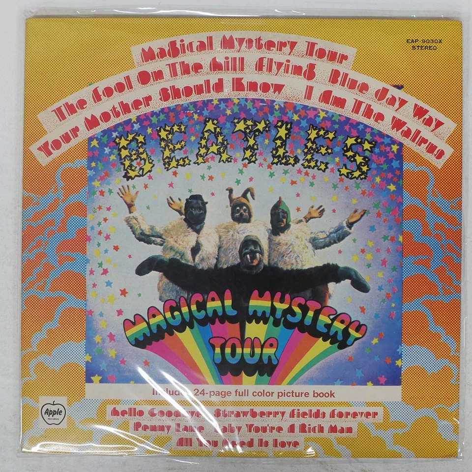 BEATLES MAGICMYSTERY TOUR APPLE EAP9030X Японии виниловая пластинка - Изображение 1 из 1