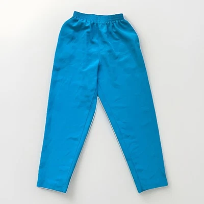 Pantalones Vintage Maggie Dulce Turquesa Cintura Alta Mujer’s Retro Cintura Elástica Foto 1 de 4