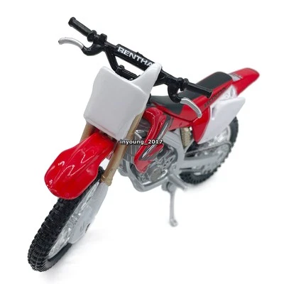 1:18 Honda CRF450R Motorcycle Model Dirt Bike Diecast Boys Toys for Kids Gifts - Image 1 of 4