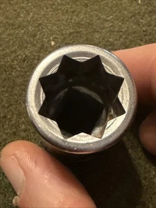 Vintage Waldon Worchester 8pt presa 5/8 doppia stella quadrata 120 USA 🇺🇸 NOS - Foto 1 di 7