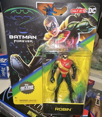 Nueva Colección Retro DC Batman Forever Robin por Spin Master Exclusiva En Mano Foto 1 de 3