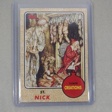 Santa Claus St. Nick 2007 Topps #7 Clement Creations NM/MT ~ HTF