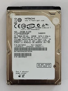 HTS545032B9A300, PN: 0A74093, MLC: DA2997, Hitachi 320Gb 2.5" HDD - Imagen 1 de 2