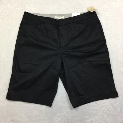 Pantalones Cortos para Caminar Coldwater Creek Satén Talla 14 Mujer Negros Ajuste Natural Elastizados Nuevos con Etiquetas Foto 1 de 4