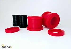 Mini Cooper S R56 Hatch inc JCW boccole braccio posteriore inferiore anteriore 06-13 Potenziato Poly - Foto 1 di 5
