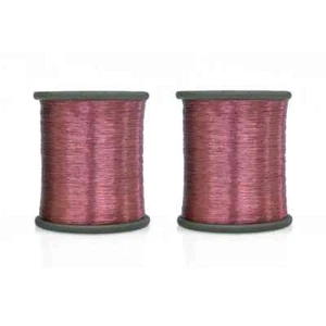 Metallic Zari Thread For Embroidery Sewing & Jewelry Making 0.1 MM Pack of 2 - Picture 1 of 77