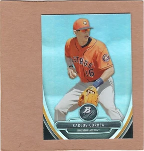 2013 Bowman Platinum Prospects Carlos Correa #BPP23....EX-NM+.....Quantity - Picture 1 of 2