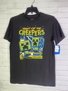 Funko Minecraft Night Of The Creepers Graphic Tee T-Shirt Youth Boys Girls XL - Picture 1 of 5