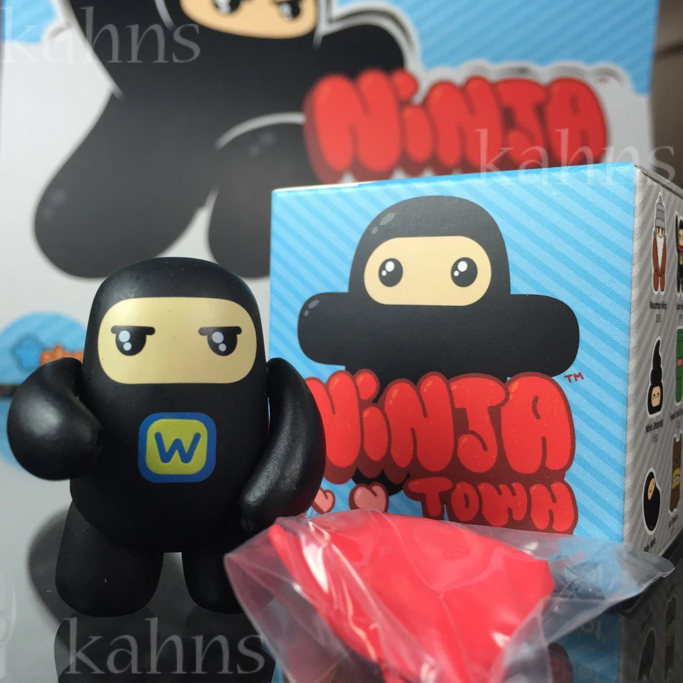 kidrobot Ninja Town Wee Vinyl Series 1 - Super Ninja - Chase - New - shawnimals  - Image 1 of 1