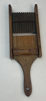 Cortador cortador de frutas y verduras vintage Trademark 605 T&D madera MFG Co Foto 1 de 4