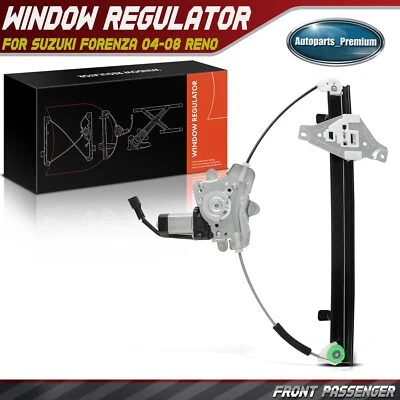 Regulador de ventana eléctrica con motor para Suzuki Forenza 04-08 Reno 05-08 delantero derecho Foto 1 de 4
