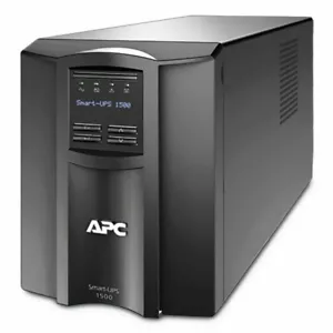 APC SMT1500i Tower (schwarz) mit LCD Display -- brandneue Akkus-- 12m RTB wty. - Bild 1 von 6