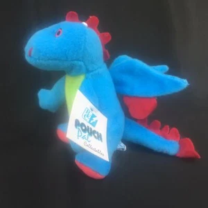 Mini Gorro de Peluche Dragón Azul 5" Bolsa Pal Coleccionable Mystic Born 5/1/2009 Nuevo - Imagen 1 de 4