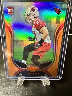 2019 Certified Zach Allen 167 Rookie 9/199 - Image 1 of 3