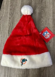 Miami Dolphins Santa Cap Hat NEW W Tags - Picture 1 of 1